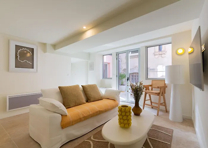 2 Pieces D'architecte Cour Privee Face Thermes *